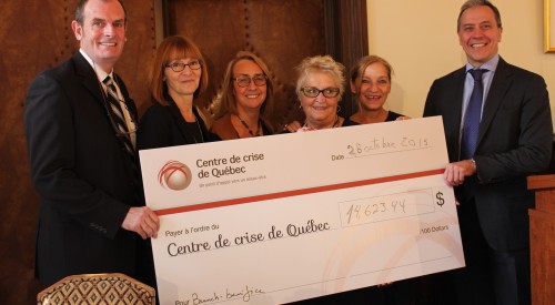 Résultat de cet événement Brunch-bénéfice du Centre de crise de Québec