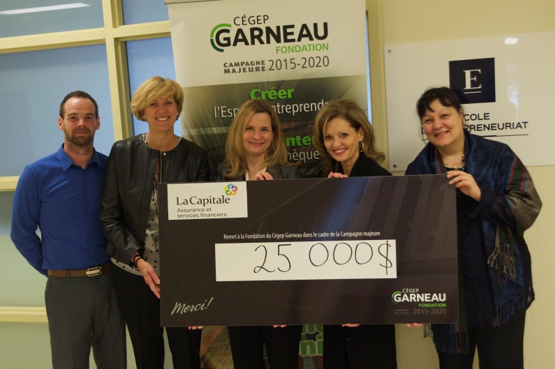 CAMPAGNE MAJEURE DE LA FONDATION DU CÉGEP GARNEAU