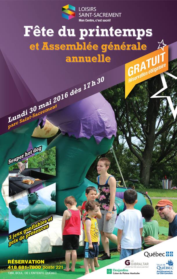 Fête du printemps et Assemblée générale annuelle