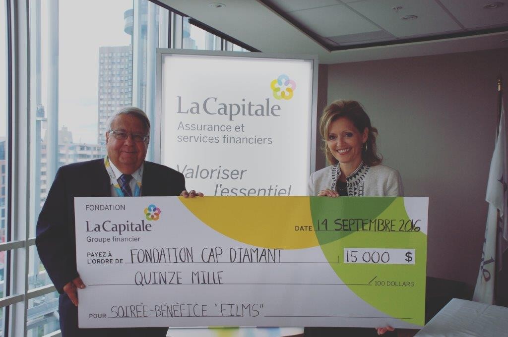 La Fondation La Capitale groupe financier devient un partenaire précieux  pour la Fondation Cap Diamant