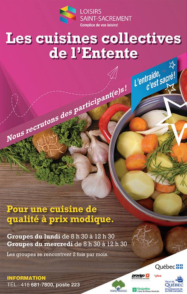 Cuisines collectives On recrute !