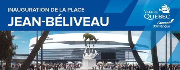 Invitation | Inauguration de la place Jean-Béliveau