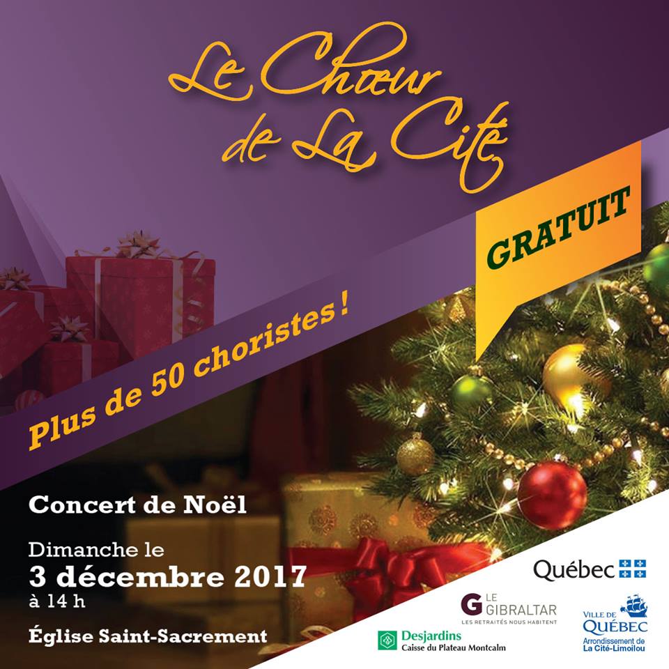 Concert de Noel du Choeur de La Cité