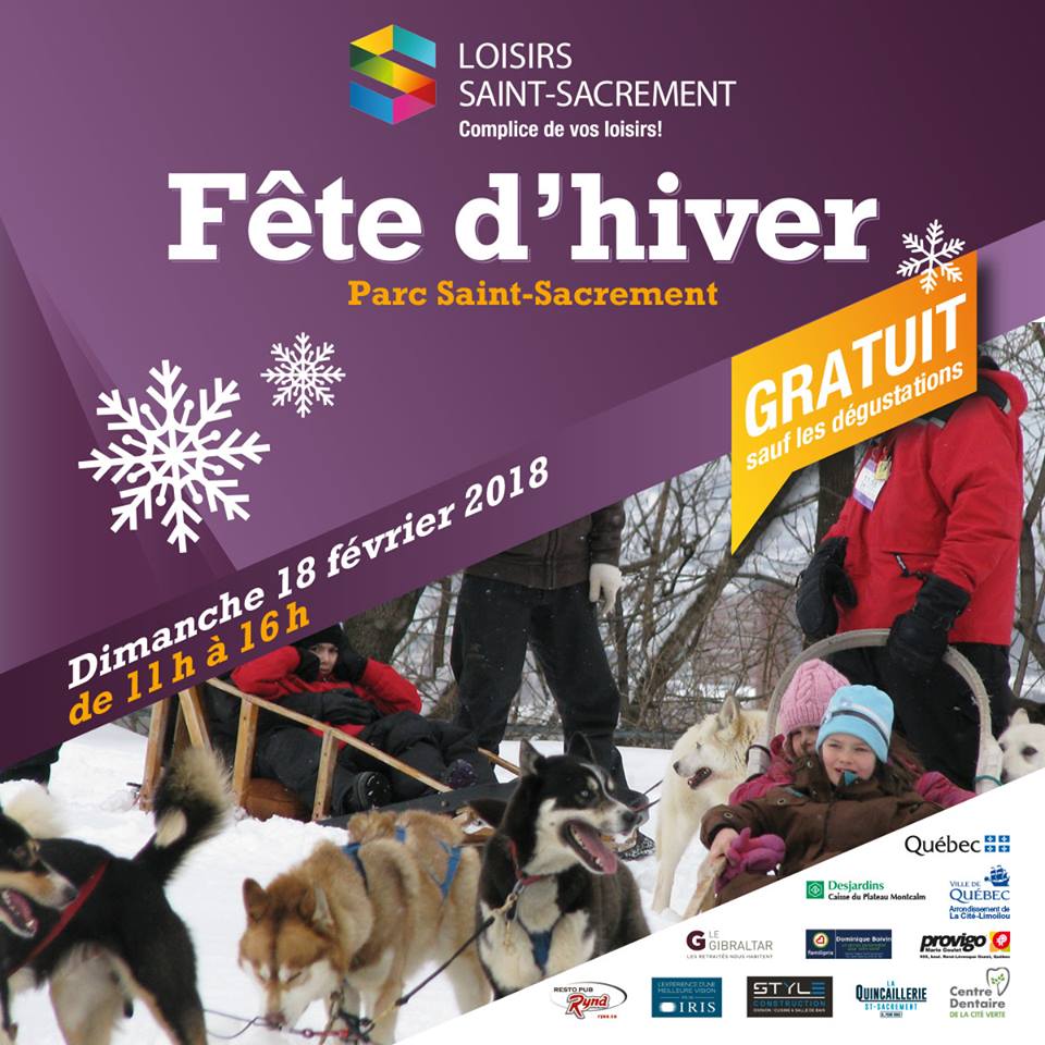 Fête d’hiver des Loisirs Saint-Sacrement 2018