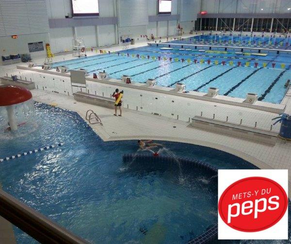 Des bains libres gratuits au PEPS de l’Université Laval