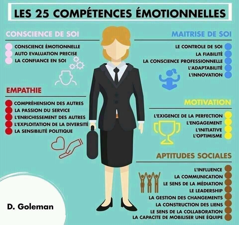 Les 25 compétences émotionnelles (Démontration)