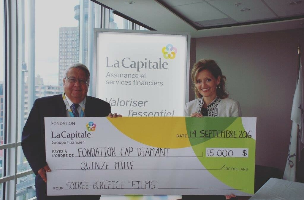 La Fondation La Capitale groupe financier devient un partenaire précieux  pour la Fondation Cap Diamant