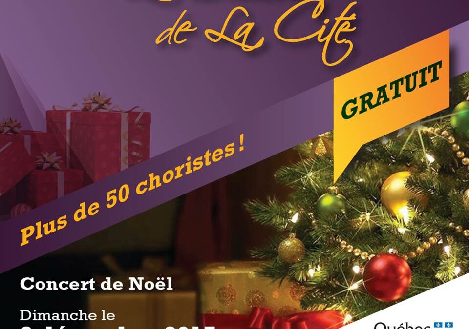 Concert de Noel du Choeur de La Cité
